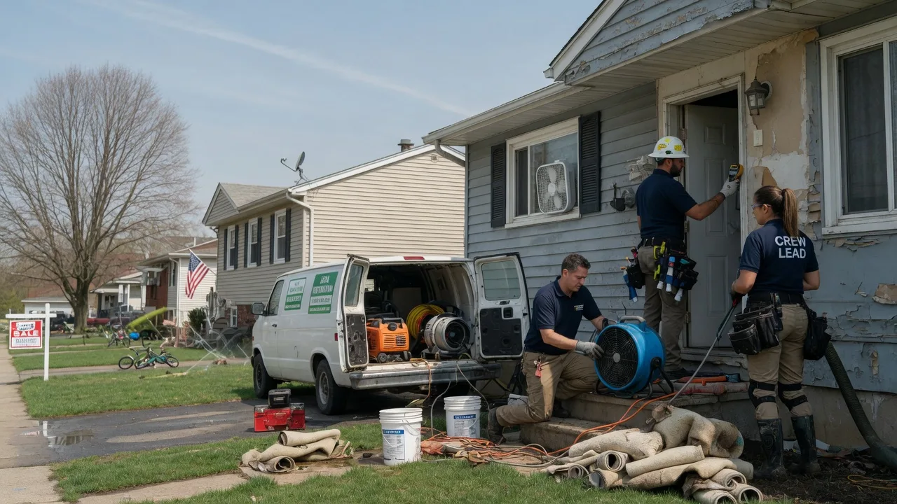 Flood Cleanup in East Texas, PA near me