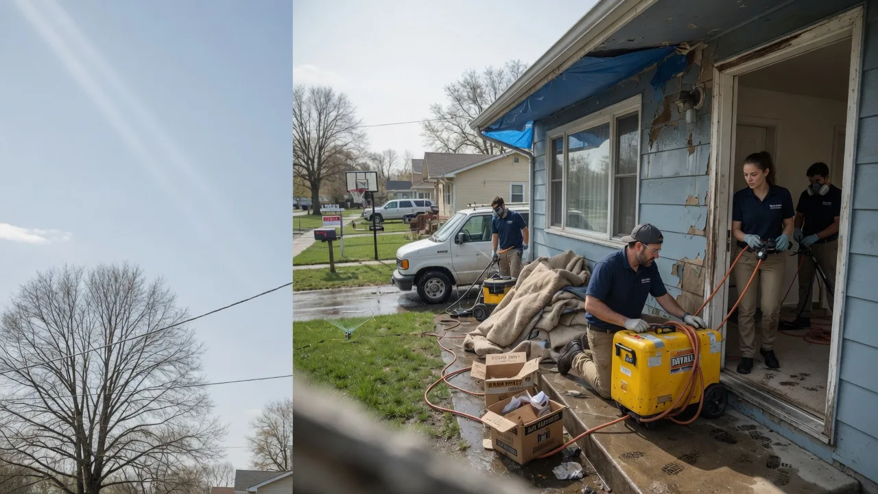 Basement Flood Cleanup in East Texas, PA near me